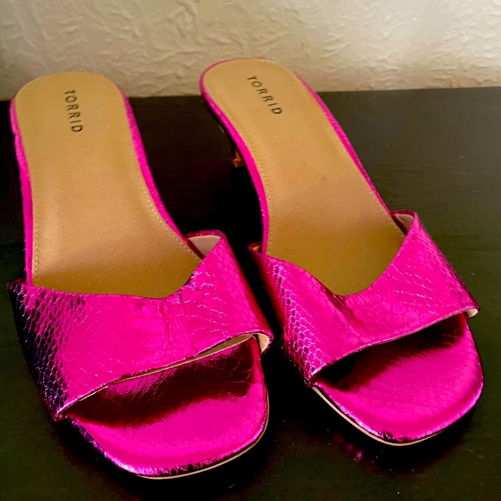 Torrid pink heels
